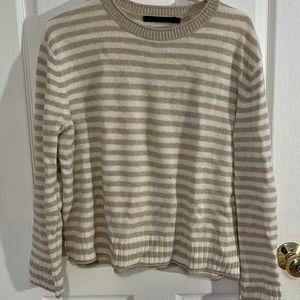 Jenni Kayne cashmere striped sweater